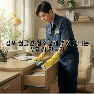 김포 월곶면 청소업체 추천: 빛나는 우리집 만들기 ✨