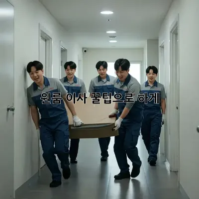 원룸 이사, 꿀팁으로 轻松하게!